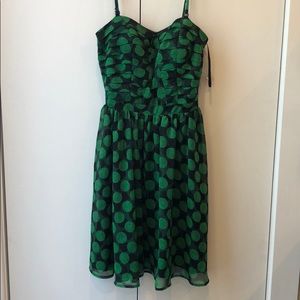 NWT Green convertible Dress